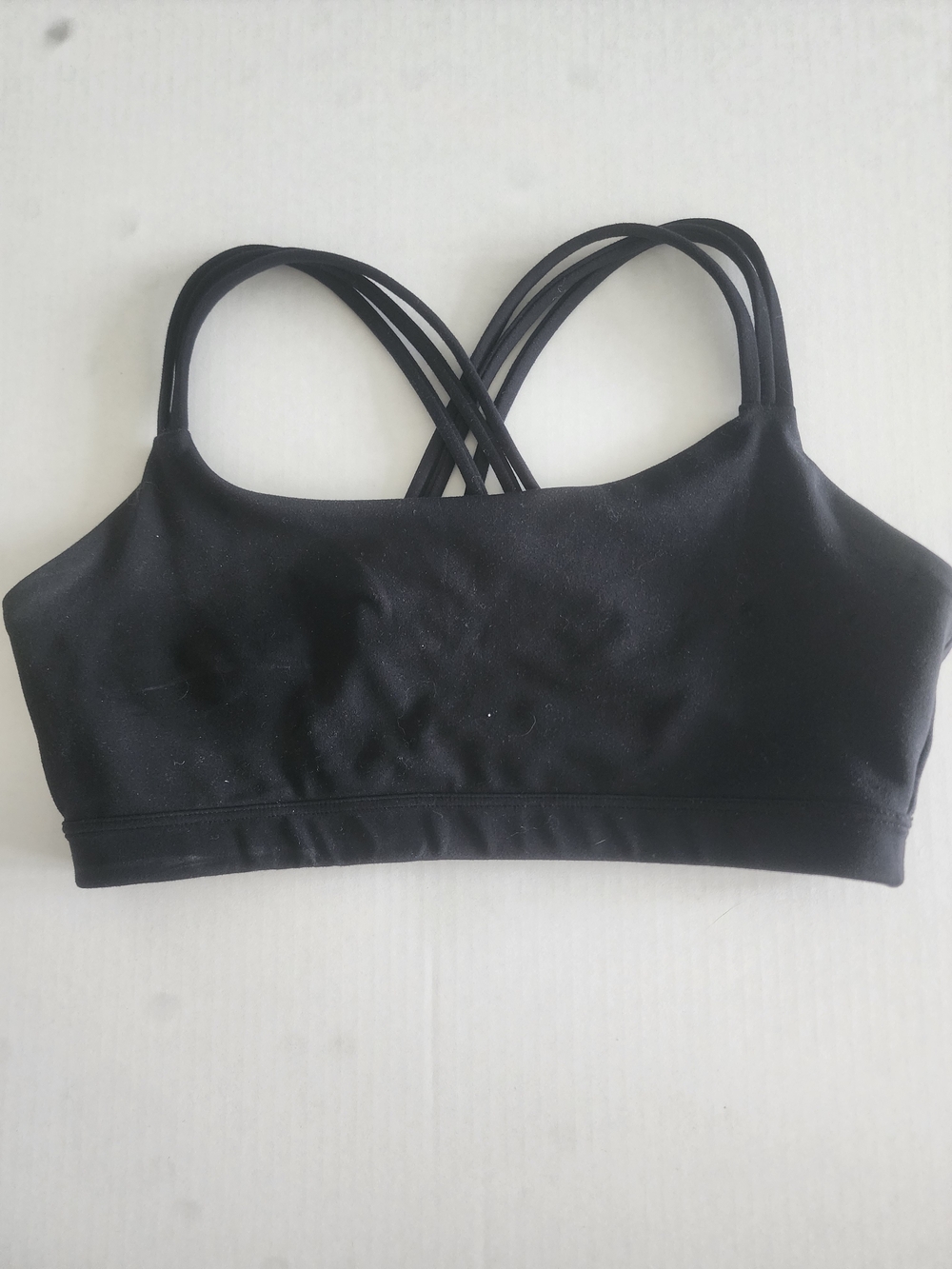 GAP Black Crisscross Strap Sports Bralette